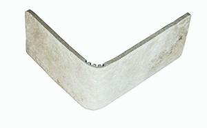 

Керамогранит Monopole Muralla Esquina Blanco СУ13 угол 13,1х15,5