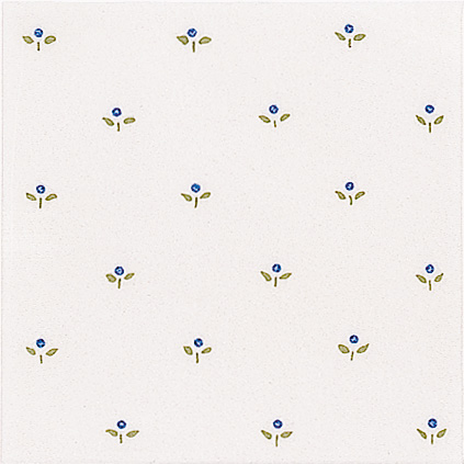 

Керамическая плитка Adex Modernista ADMO6009 Decorado Mimosa PB Azul C/C B декор 15x15