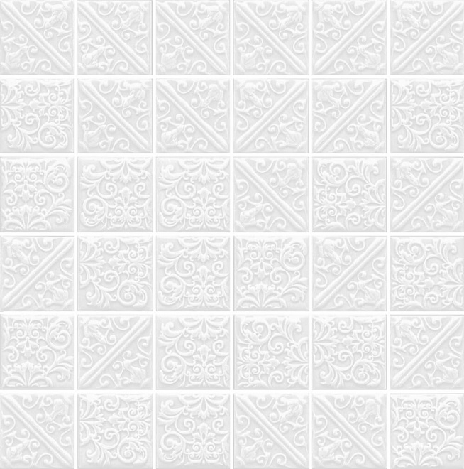 

Керамическая плитка Kerama Marazzi Ла-Виллет 21023 Белый настенная 30,1х30,1