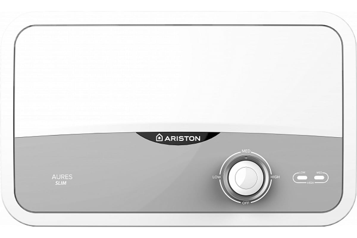 Проточный водонагреватель Ariston AURES S 3.5 SH PL