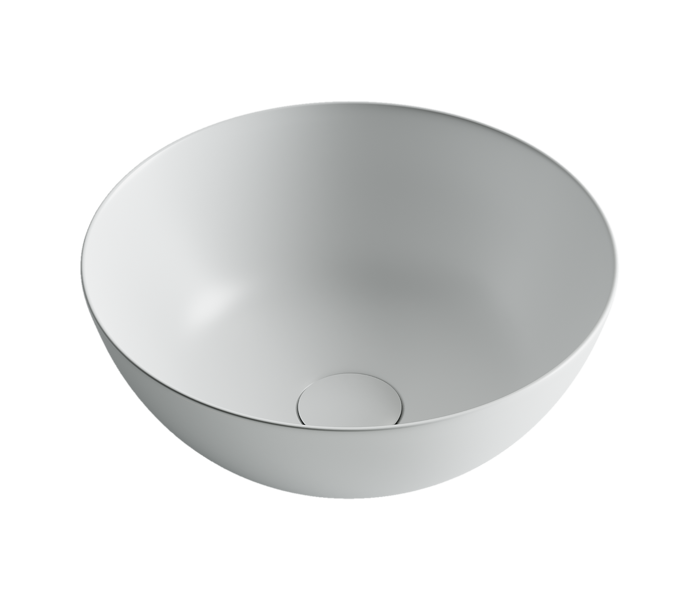 Раковина накладная Ceramicanova ELEMENT 36 белый матовый CN6003