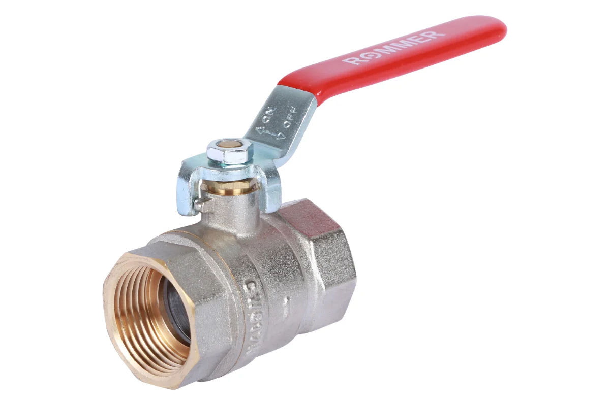 Rommer шаровой кран 1" ВН/ВН, ручка рычаг RBV-0001-0110325