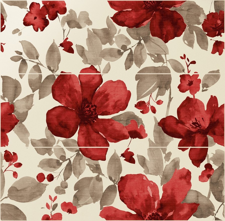 

Керамическая плитка Ragno Frame Cream Панно 75x76