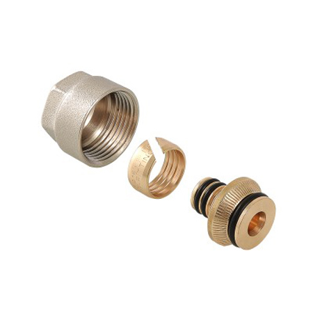 

Фитинг коллекторный для металлопластиковой трубы Valtec 16х2.0 x 3/4 евроконус NE