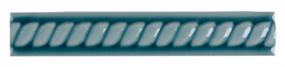 

Керамическая плитка Adex Modernista ADMO5185 Trenza Pb CC Gris Azulado бордюр 2,5x15