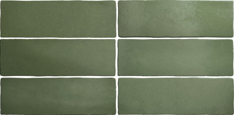 

Керамическая плитка Equipe Magma 24965 Malachite настенная 6,5x20