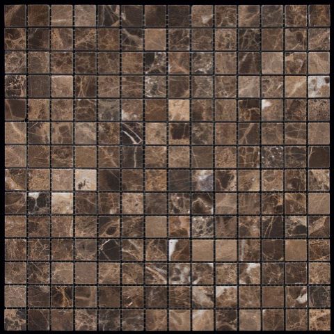 

Мраморная мозаика Natural Adriatica M022-20P (Emperador Dark) (2х2) 30,5х30,5