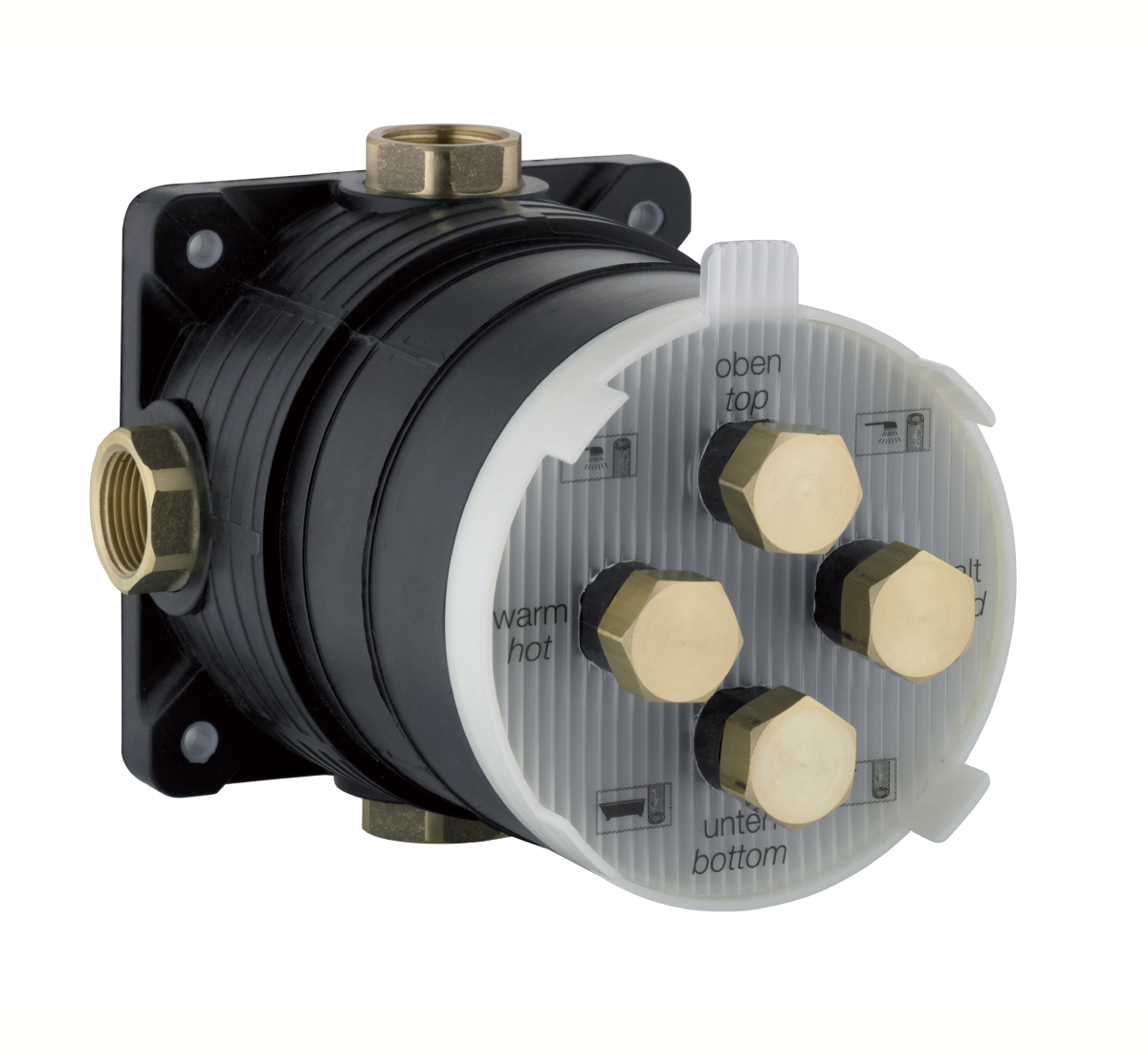 

Скрытая часть смесителя Kludi Flexx.Boxx DN 20 универсальная 88011