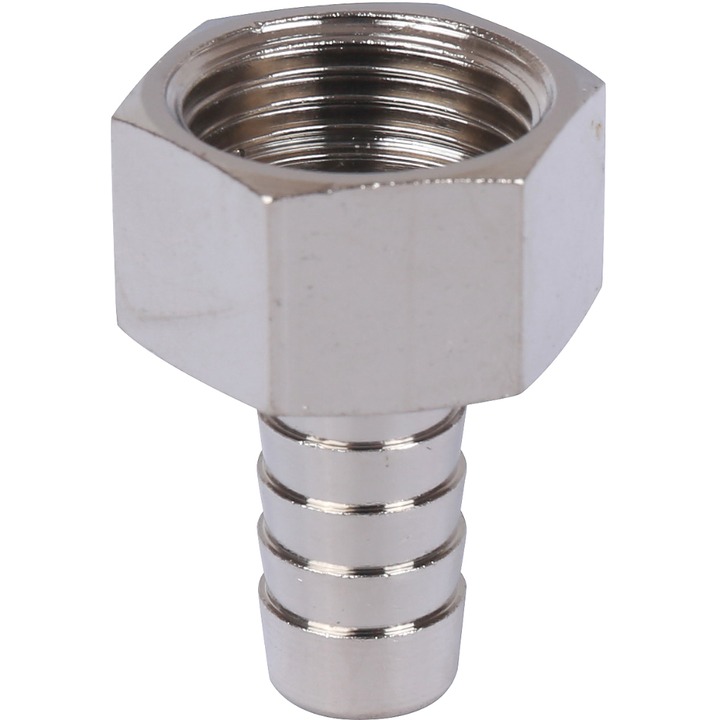 STOUT Штуцер ВР 1/2"x12 никелированный