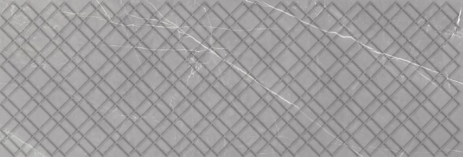 Керамическая плитка EspinasCeram Tiga Structure Light Grey настенная 30x90
