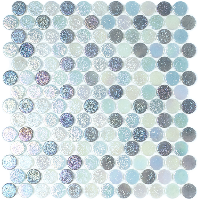

Мозаика Vidrepur Circle № 558/553/554 (на сетке) 30,6x31,4