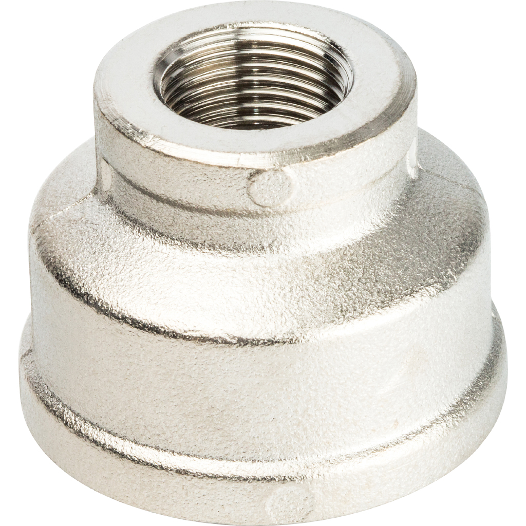 

STOUT Муфта переходная ВВ 1" x 3/8" никелированная