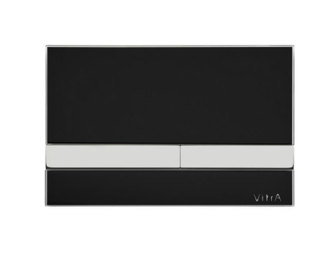 

Клавиша смыва Vitra Select 740-1101 черное стекло