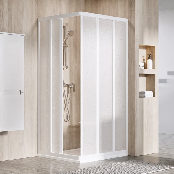 

Душевой уголок Ravak Supernova ASRV3 1880x800 белый, витраж Pearl (полистирол)