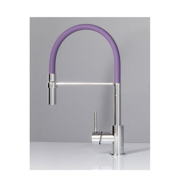 

Смеситель для кухни Aquanet FF6215 00189338 фиолетовый
