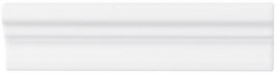 

Керамическая плитка Adex Studio ADST5281 Cornisa Snow Cap Бордюр 5x19,8