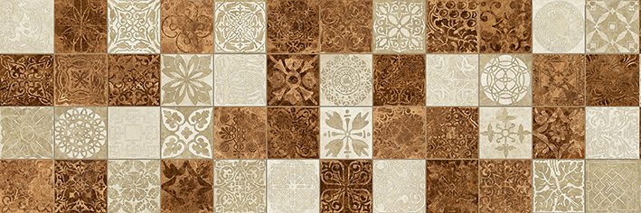 

Керамическая плитка Ceramica Classic Libra настенная мозаика оранжевый 17-30-35-486 20х60