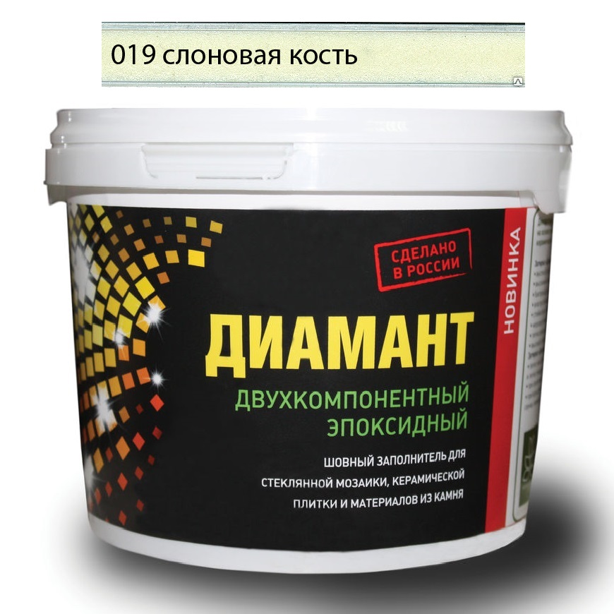 

Затирка Диамант эпоксидная Слоновая кость 019 1 кг