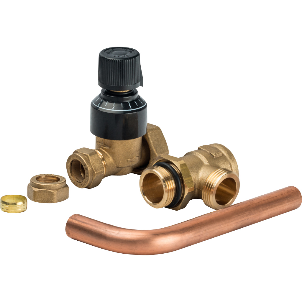 

STOUT Байпас для комплекта насосной группы G 3/4″ - Rp 3/4″