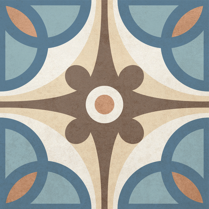 

Керамогранит Golden Tile Victorian Микс-3 18,6х18,6