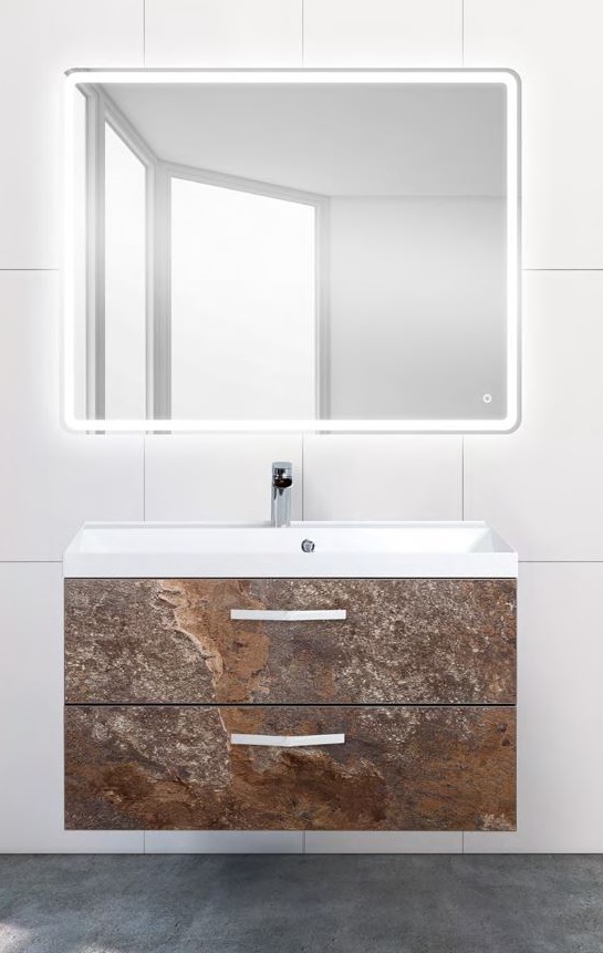 

База под раковину Belbagno AURORA подвесная 80 AURORA-800-2C-SO-AV Ardesia Variegato