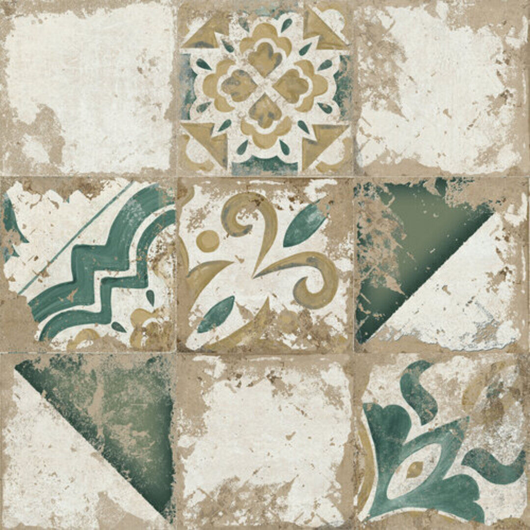 Керамогранит El Molino Memory 7 Verde Brillo 58х58