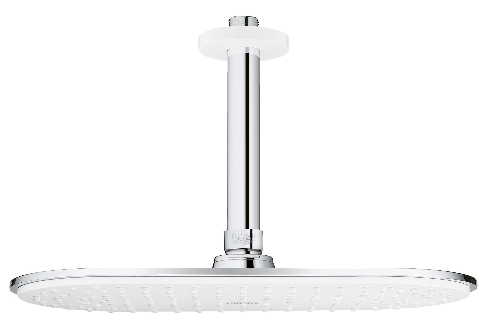 

Верхний душ с потолочным кронштейном Grohe Rainshower Veris, диаметр 300 мм 26059LS0