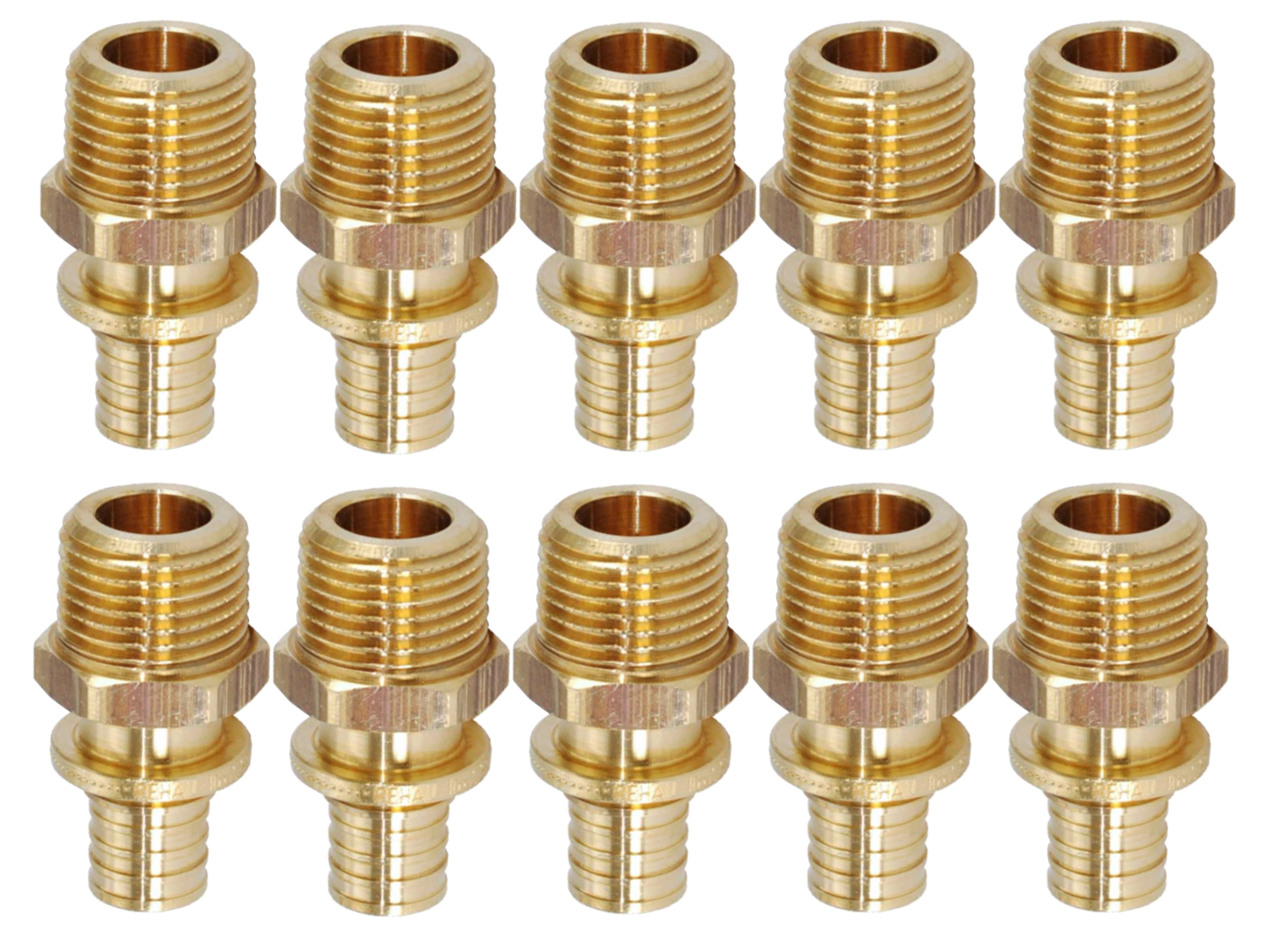 Переходник Рехау Rautitan RX+ нр 25-R1 L22, 10 шт