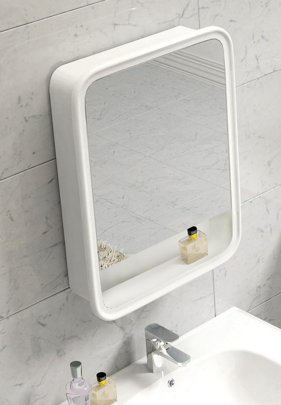 

Зеркальный шкаф Belbagno PRADO подвесной 55 PRADO-SPC-550-1A-BL Bianco Lucido