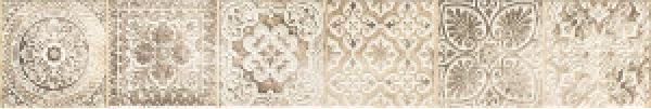 

Керамическая плитка Ceramika Konskie Parma Cream бордюр 12,5x75