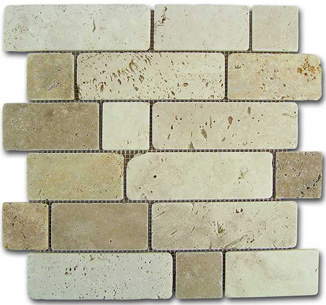 

Каменная Мозаика Dune Mosaico 184996 Travertino Brick 30,5x30,6