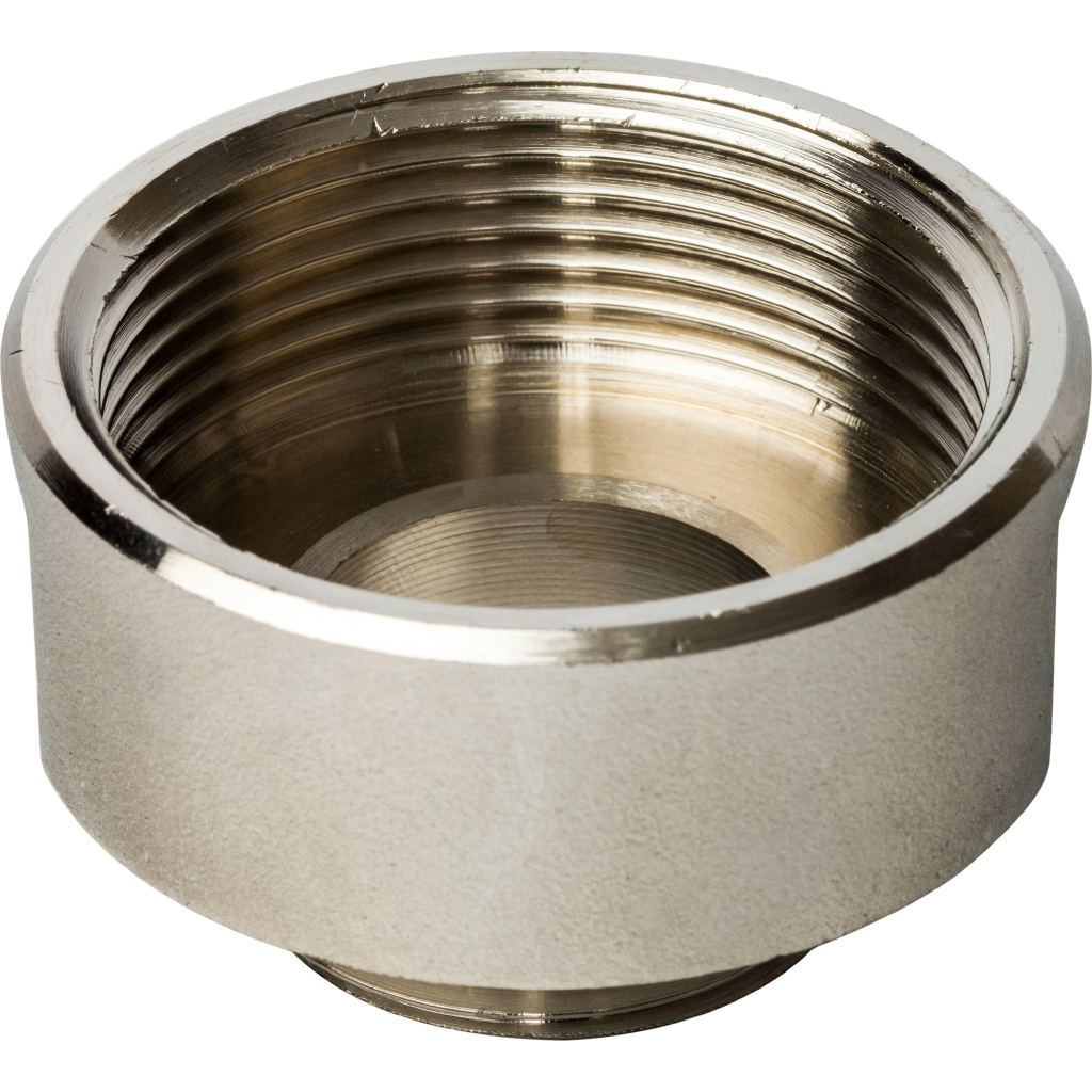 

STOUT Муфта переходная ВН 1 1/2" x 1" никелированная