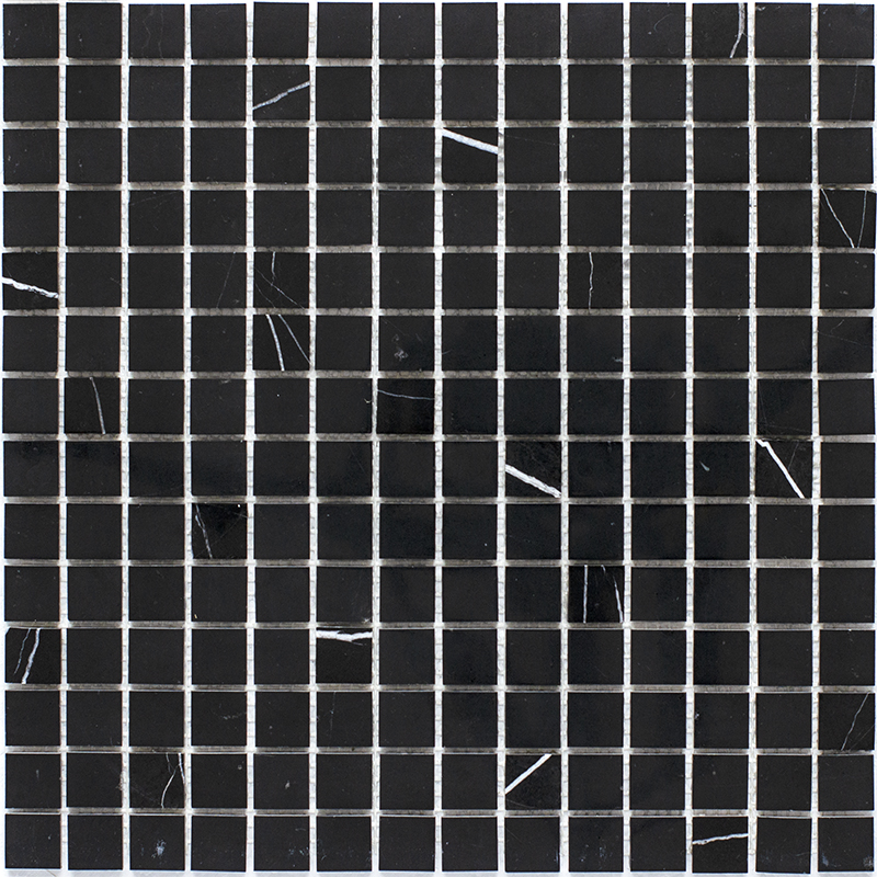 

Мозаика из нат. мрамора Starmosaic Black Polished (JMST034) 30,5х30,5 (20x20)