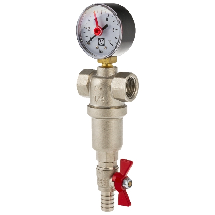 

Фильтр Valtec механической очистки промывной каскадный 1/2"