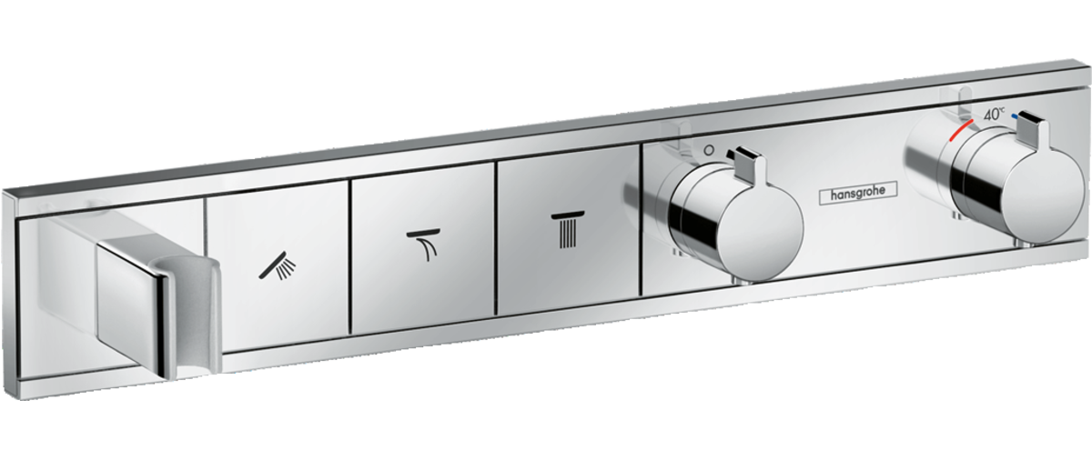 

Термостат скрытого монтажа Hansgrohe RainSelect для 3 потребителей 15356000