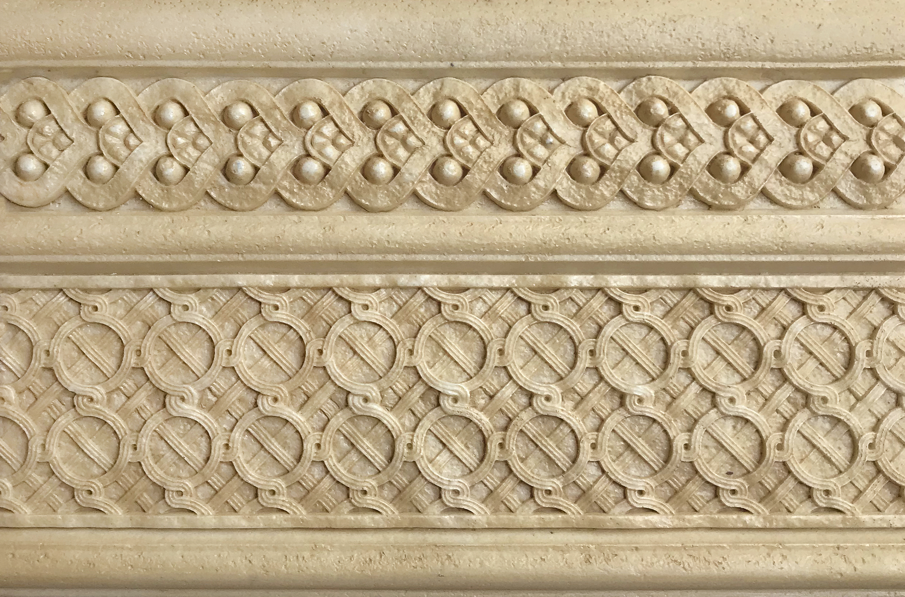 

Керамическая плитка Kerasol Armonia Travertino Antico Sand Zocalo плинтус 16,5x25