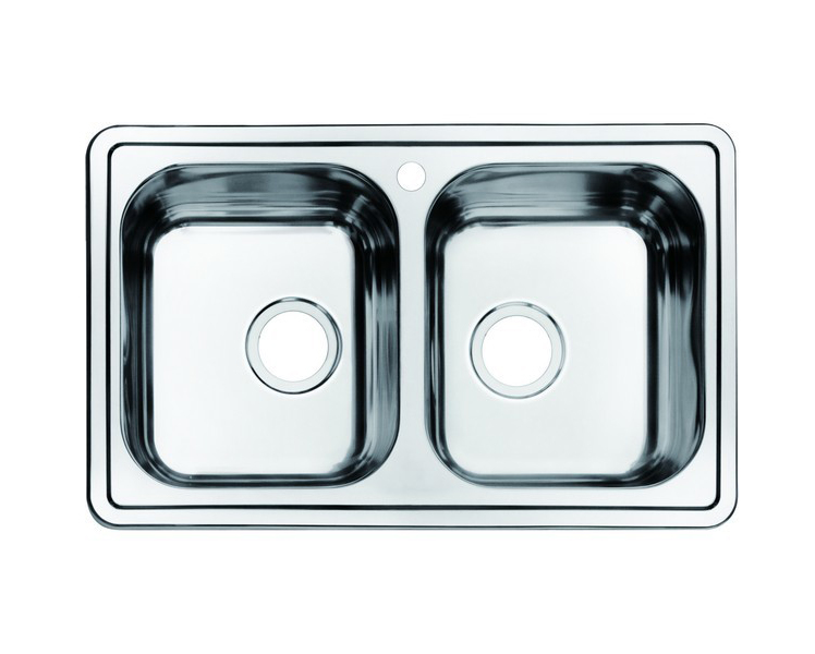 

Мойка для кухни IDDIS Strit 2 чаши 780х480 STR78S2i77 хром