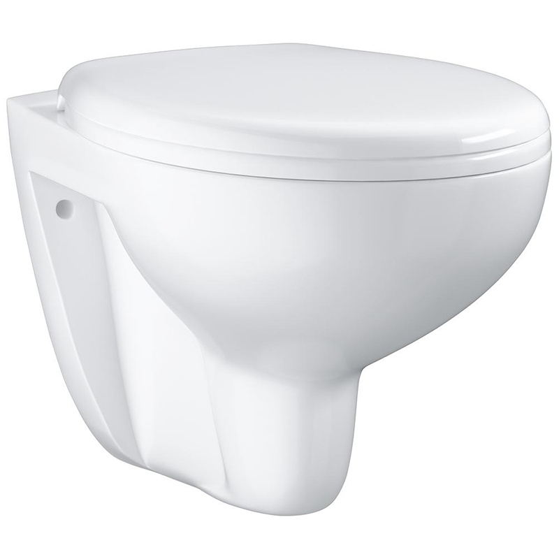 Унитаз подвесной GROHE Bau Ceramic с сиденьем 39427000+39492000