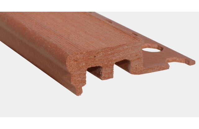 

Профиль EMAC Decor Profile для ступеней противоскользящий кирпичный ПВХ 131 1,2х250