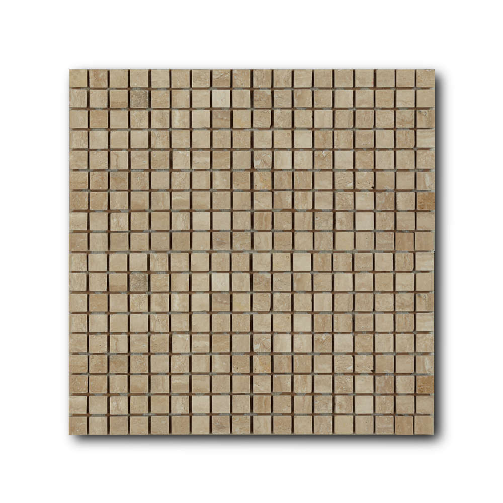 

Мраморная мозаика Art&Natura Marble Mosaic (1,5х1,5) Ivory Travertine 30,5х30,5