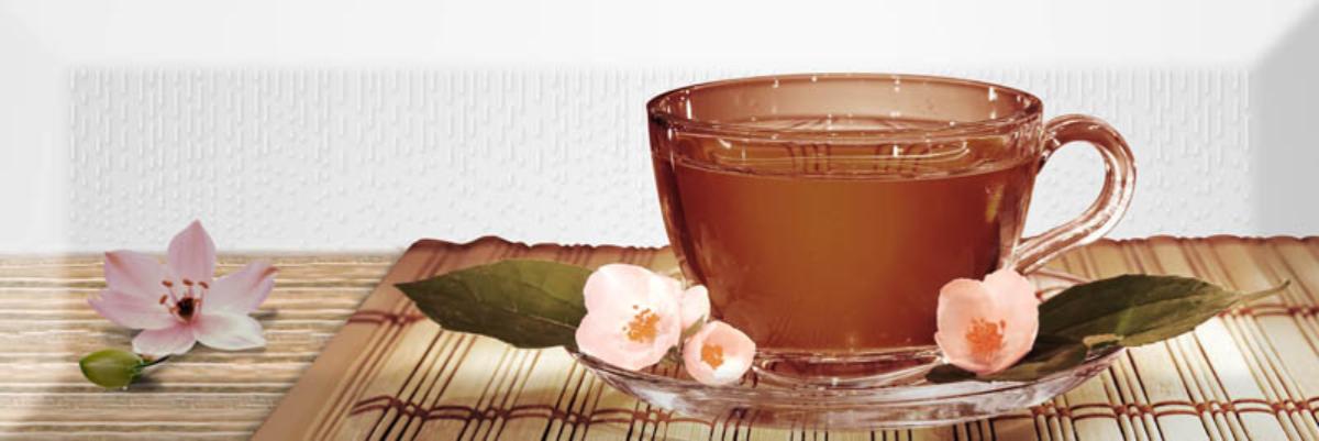 

Керамическая плитка Absolut Keramika Decor Tea 02 A Декор 10x30