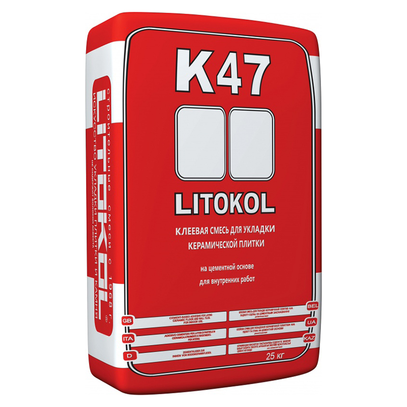 

Клей Litokol K47 серый 25кг