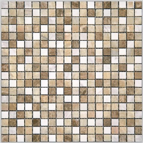 

Каменная мозаика Natural I-Тilе 4MT-12-15T (1,5х1,5) 29,8х29,8