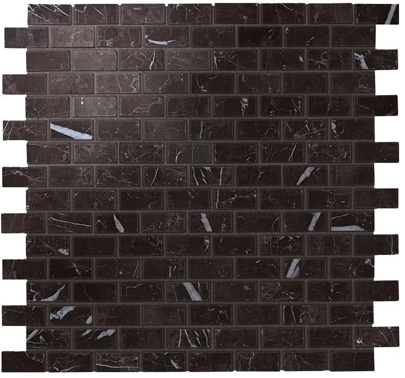 

Керамогранит Atlas Concorde Marvel Stone Nero Marquina Mosaico Burattato Lappato 29,8х29,8