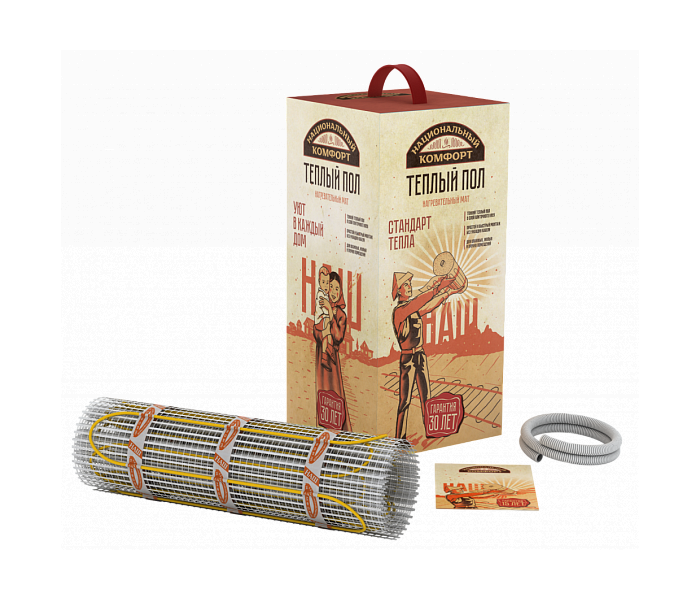

Нагревательный мат Национальный комфорт 2НК 1500-10 кв.м