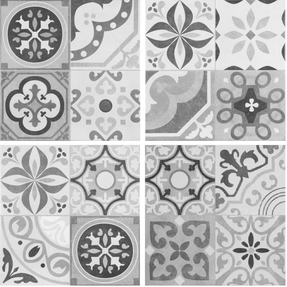 

Керамическая плитка Geotiles Passage Negro напольная 45x45
