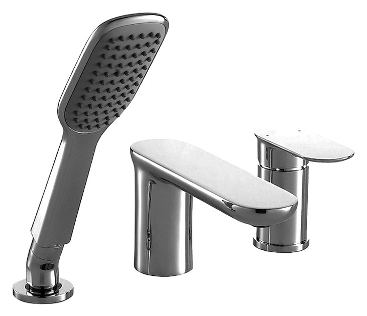 

Смеситель для ванны и душа Bravat Gina F565104C-2-ENG