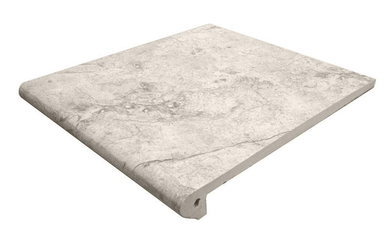 

Ступень Gres de Aragon Peldano Rocks Gris фронтальная 30х33