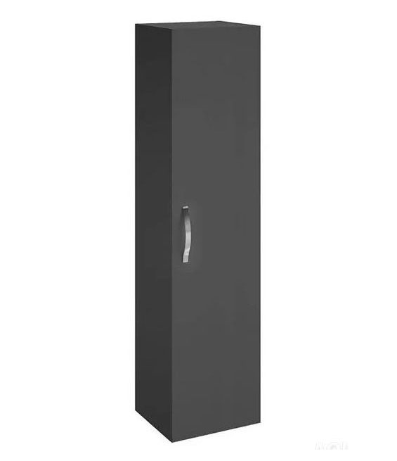 

Шкаф-колонна Jacob Delafon Ola 35x140 подвесной серый антрацит EB396-N14