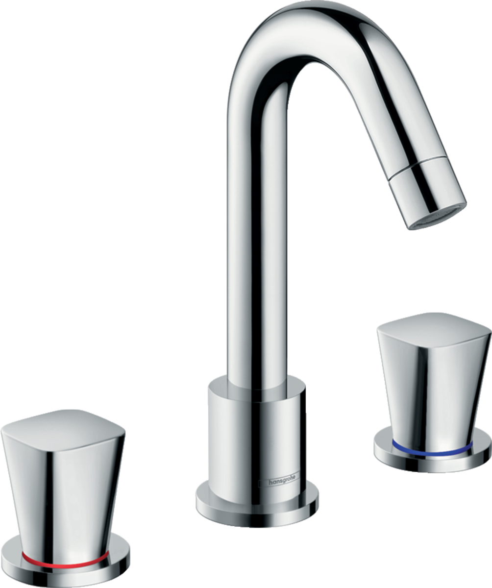 

Встраиваемый смеситель на край ванны Hansgrohe Logis на 3 отверстия 71300000